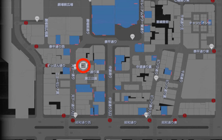 暗視ゴーグル画像