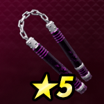 アクションスターのヌンチャク画像