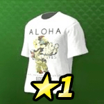 ヤヤフローラルシルエットTシャツ画像