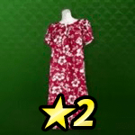 クラシックハイビスカスショートムームー画像