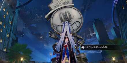 クロックボーイ像の見た目