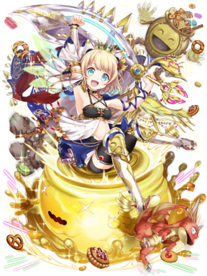 17 05 01 クイズrpg 魔法使いと黒猫のウィズ でゴールデンウィーク記念イベント ザ ゴールデン17 が開催中 アリエッタ Cv 黒沢ともよさん やアリス Cv 加藤英美里さん が登場 ゲームエイト