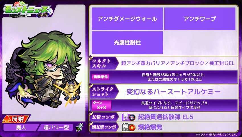 ベルスター ステータス