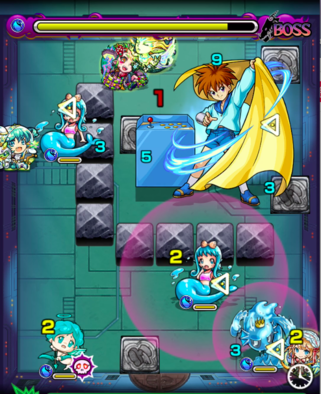 ボス戦第3ステージの画像