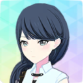 メルティオレンジヘアスタイル