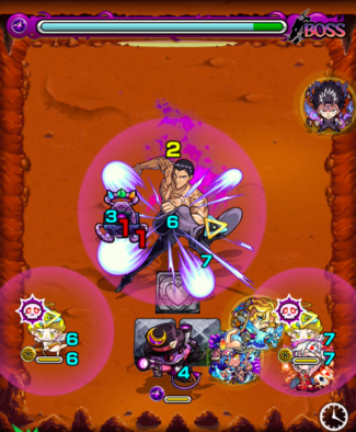 仙水ミノルのボス第1ステージ