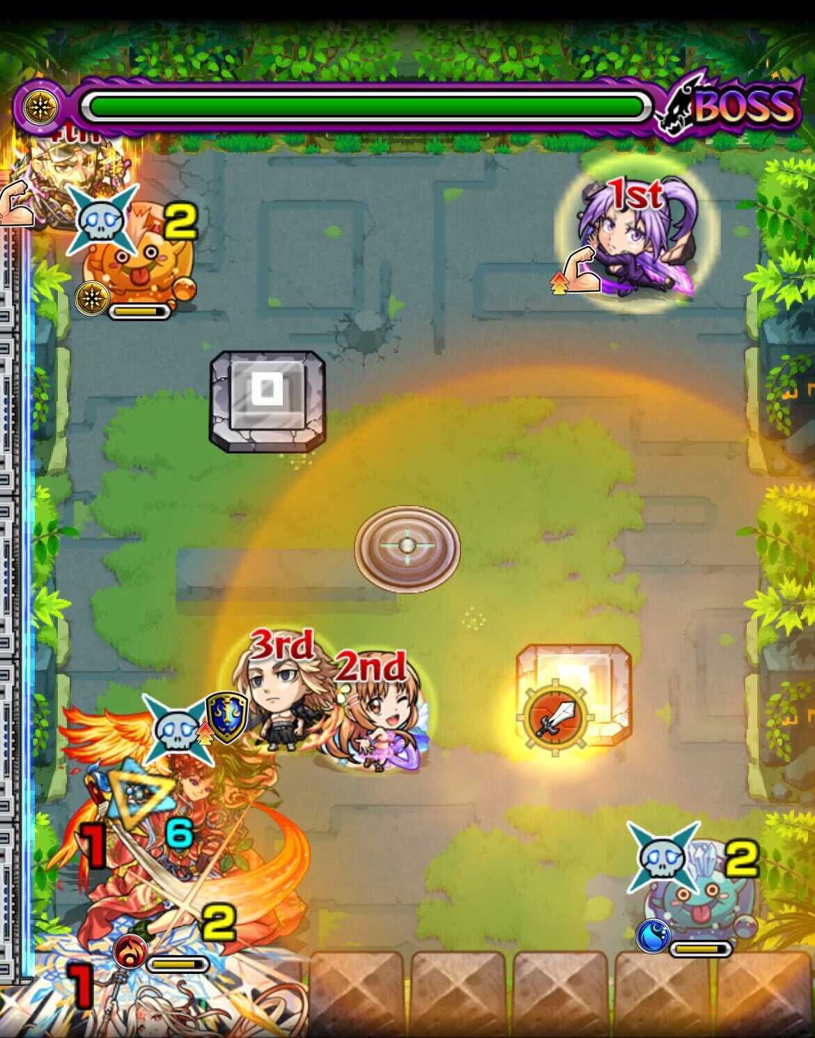 未開の大地54 ボス1