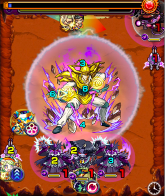 仙水忍の最終ステージ(1回移動後)