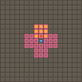 ルーラーフィスト（強化後）の範囲