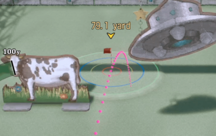 上級1球目の打つ位置