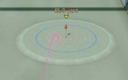 初級4球目の位置