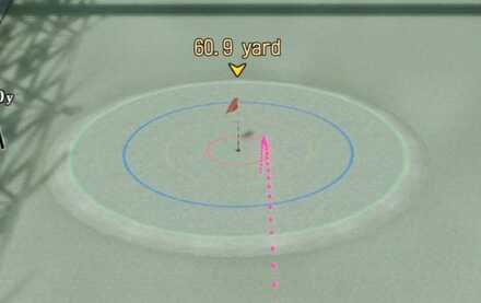 初級3球目の位置