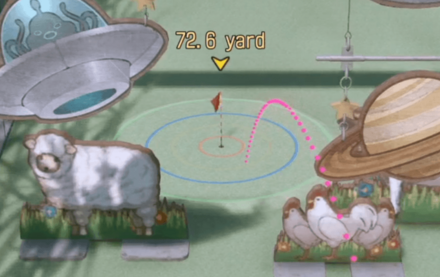 8球目の打つ位置