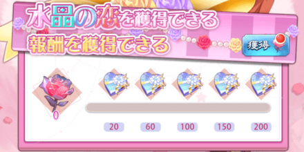 「チョコレート大爆発」水晶の恋