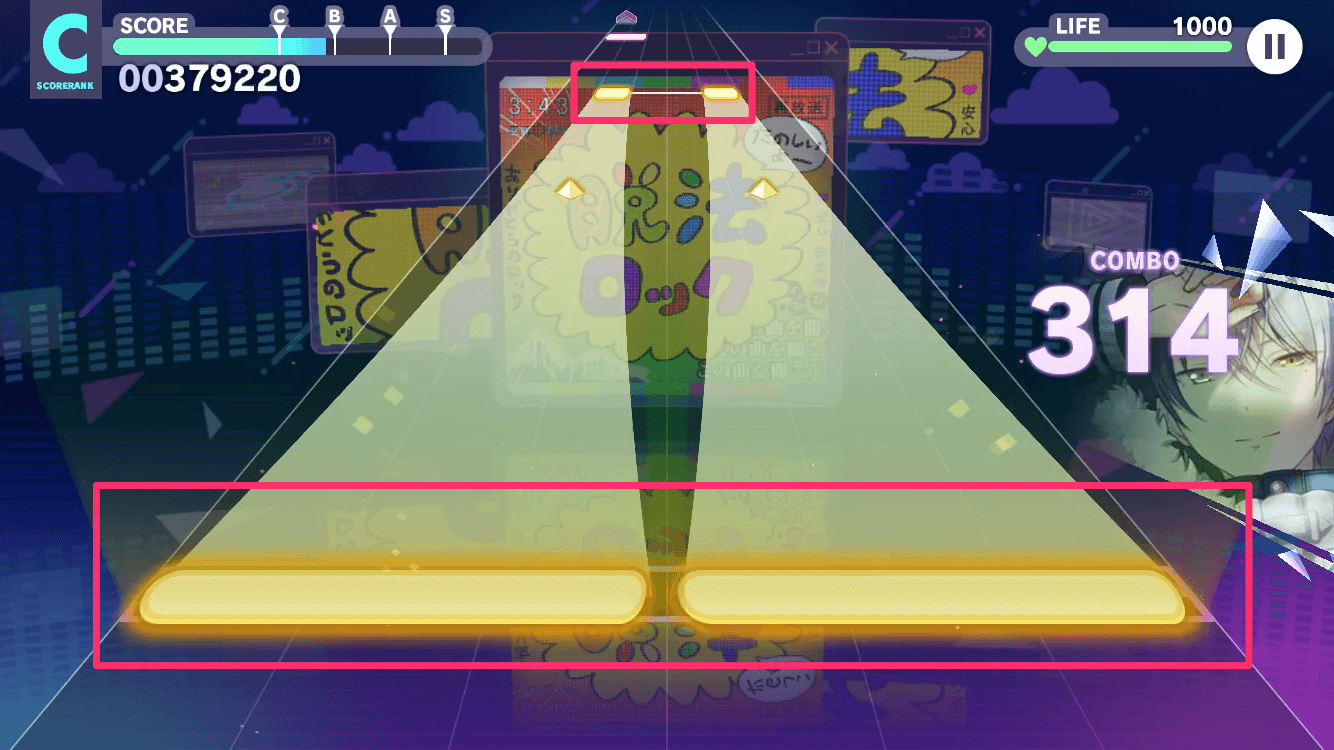 スライドノーツの最初と最後を意識する