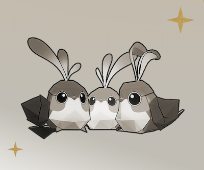 夢を咥えて飛ぶ画像