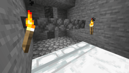 ベッドと半ブロック