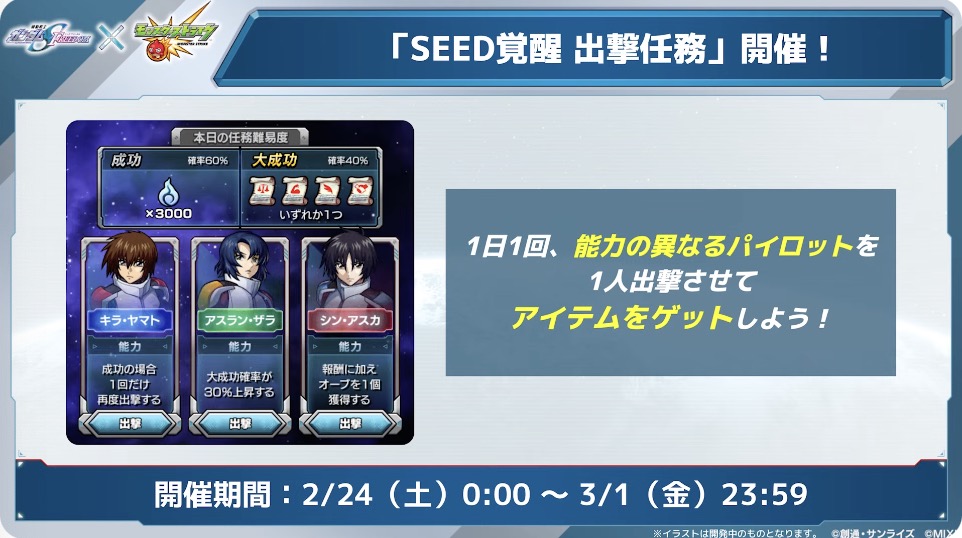 シード覚醒出撃任務