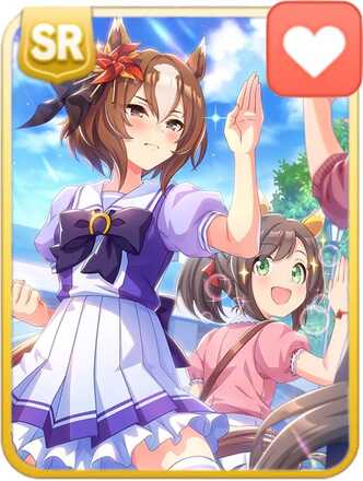 ウマ娘 缶バッジ ダイワスカーレット SRサポートカード ウマ娘】ダイワスカーレット(SRサポート)の評価とイベント