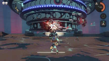 1段ずつ弱点を攻撃する