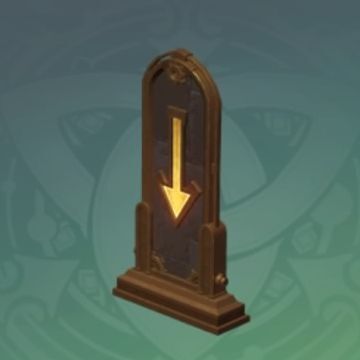 エリア標識-「下り」の画像