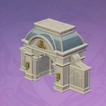 別荘のアーチ-「栄光の時」の画像