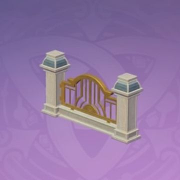 別荘の囲い-「一角の風景」の画像