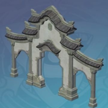 谷の牌楼-「巡り巡る吉報」の画像