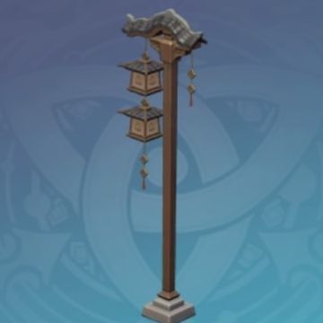 貿易港の街灯-「好事成双」の画像