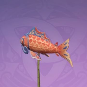 精巧な魚灯籠-「利是迎春」の画像