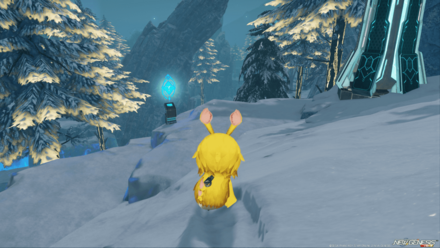 中央クヴァリスのフィールドレースの場所