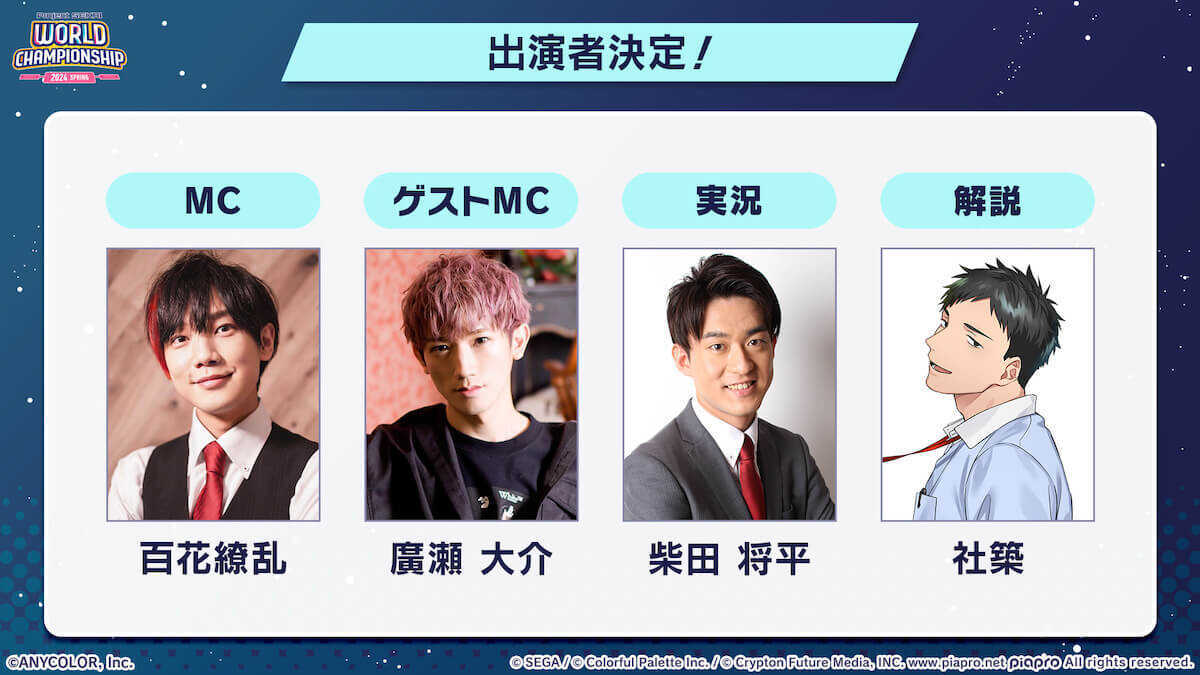 チャンピオンシップ出演者