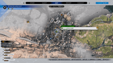 カーム市街地 中心街：グラスランドエリア