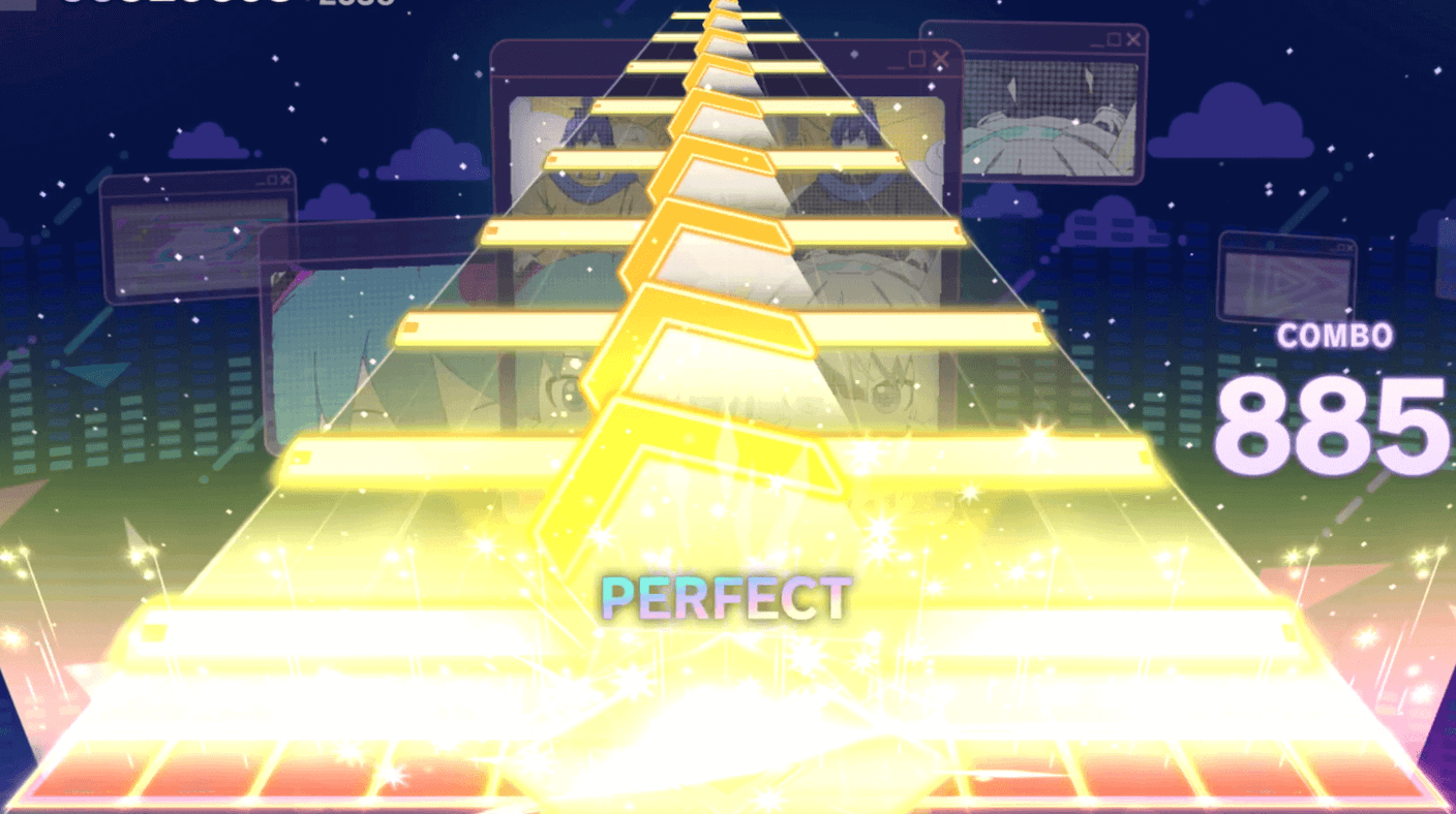 連続フリックノーツ