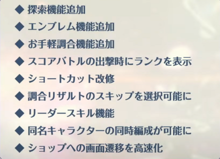 第8回生放送の情報まとめ