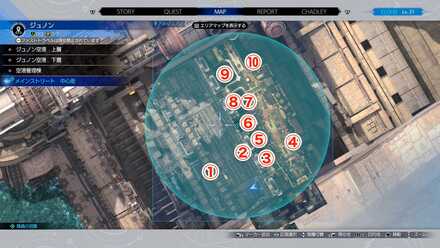 兵士の場所一覧マップ