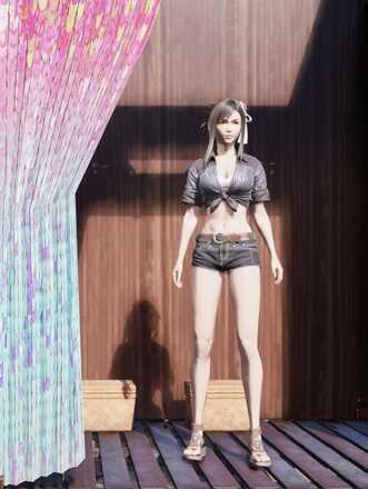 ティファの水着1