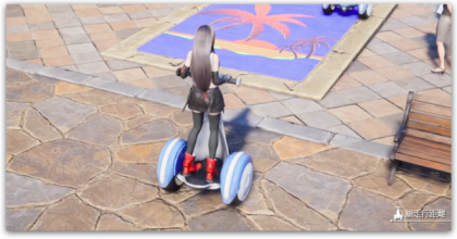 ウィリーでランデブー画像