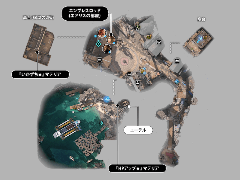 アンダージュノンマップ