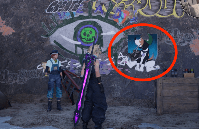 忠犬のスタンプの画像