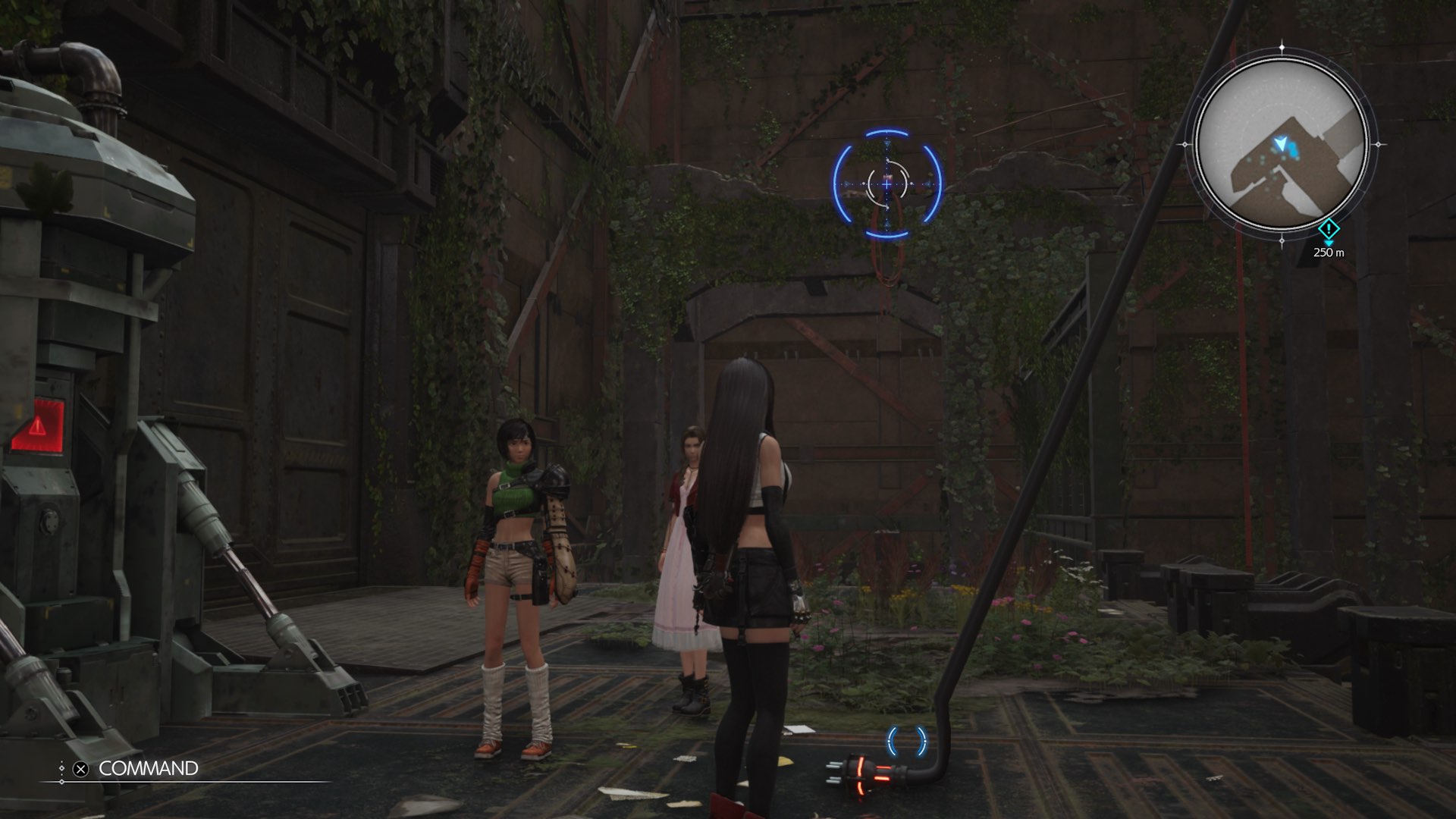 ワイヤーガンで上へ