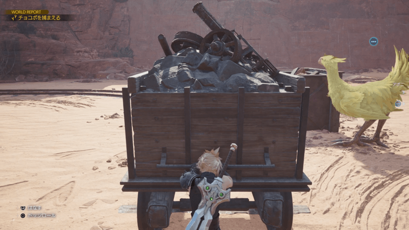 空チョコボ捕獲手順3