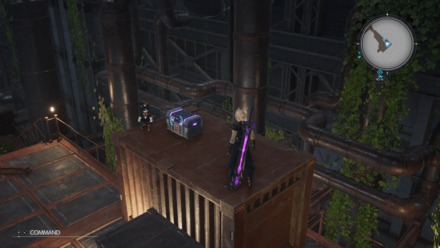 ゴールドカラーの宝箱