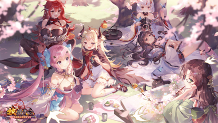 桃縁祭〜満開の桃の木の下〜