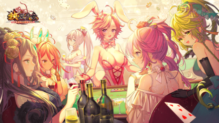 サイコロとバニーガール