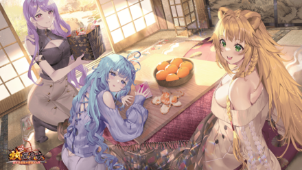 暖かい陽の光に差し込まれ