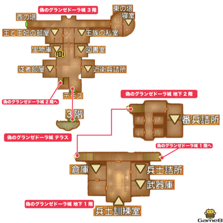 偽グランゼドーラ城画像2