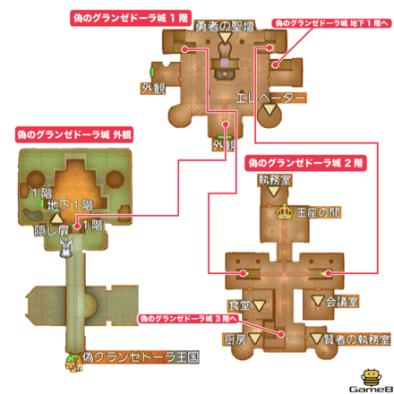 偽グランゼドーラ城画像