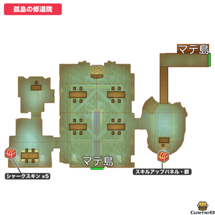 孤島の修道院画像