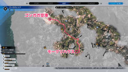 モーグリショップの場所：ゴンガガ